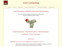 Tablet Screenshot of craic.com